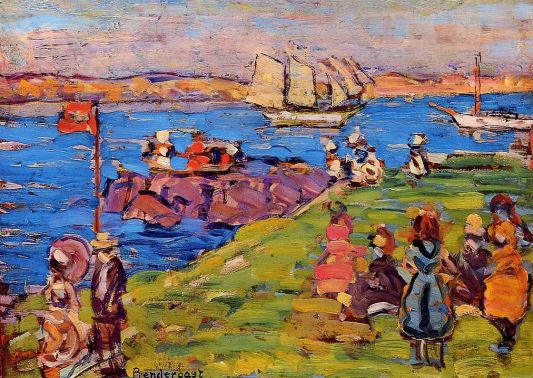 Maurice Prendergast - Harbor, Afternoon