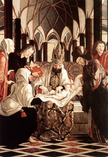 Michael Pacher - St Wolfgang Altarpiece - Circumcision