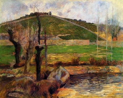 Paul Gauguin - River Aven below Mount Sainte Marguerite