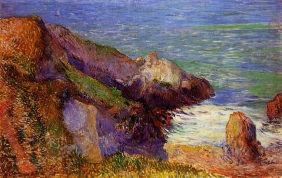 Paul Gauguin - Rocks on the Breton Coast