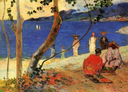 Paul Gauguin - Seashore, Martinique