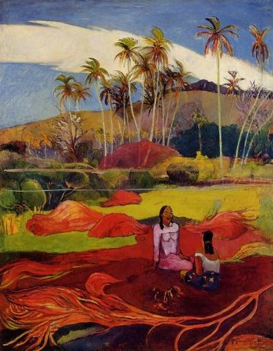 Paul Gauguin - Tahitian Women under the Palms