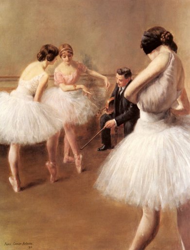 Pierre Carrier-Belleuse - The Ballet Lesson
