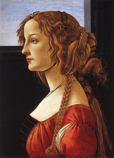 Sandro Botticelli - Portrait of a Young Woman