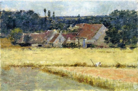 Theodore Robinson - French Farmhouse