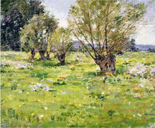 Theodore Robinson - Willows And Wildflowers 2