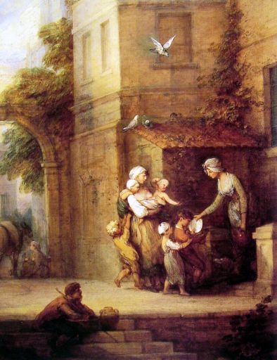 Thomas Gainsborough - Charity relieving Distress