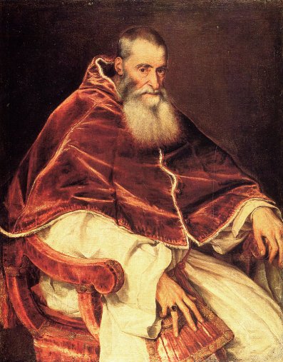 Titian - Pope Paul 1543