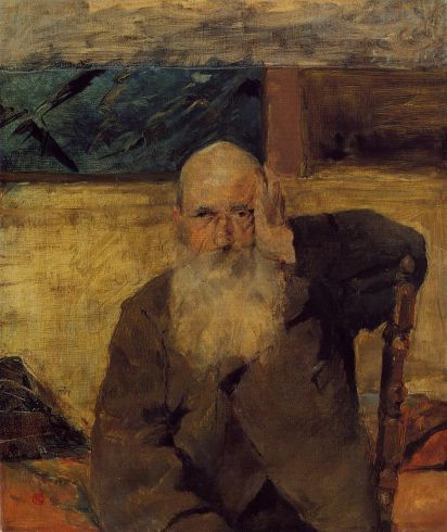 Toulouse Lautrec - Old Man at Celeyran