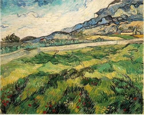 Vincent van Gogh - Green Wheat Field