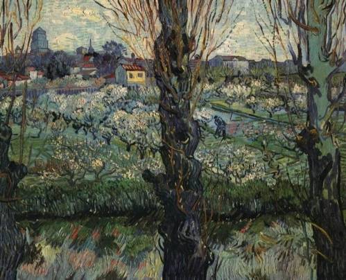 Vincent van Gogh - Orchard in Bloom with View of Arles