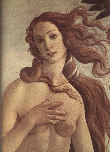 Sandro Botticelli - The Birth of Venus (detail) 1