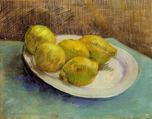 Vincent van Gogh - Still Life with Lemons on a Plate