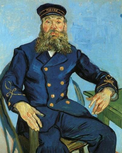 Vincent van Gogh - Portrait of the Postman Joseph Roulin 1