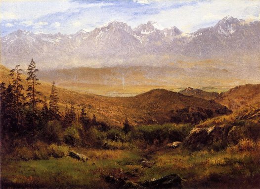 Albert Bierstadt - In The Foothills Of The Mountais