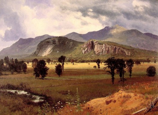 Albert Bierstadt - Moat Mountain Intervale New Hampshire