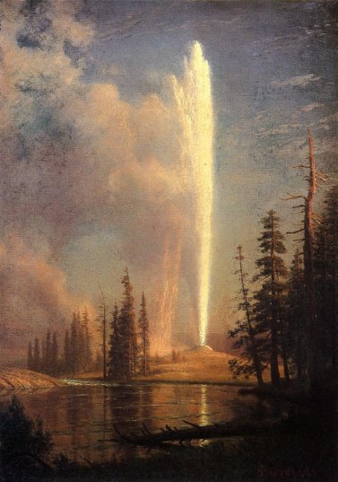 Albert Bierstadt - Old Faithful