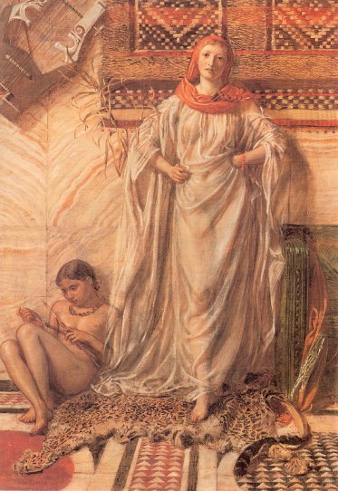 Albert Joseph Moore - Dancing Girl Resting