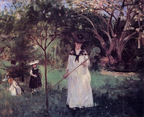 Berthe Morisot - Chasing Butterflies