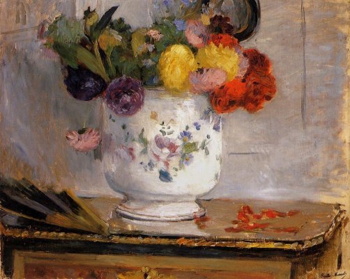 Berthe Morisot - Dahlias