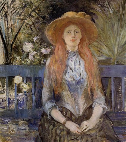 Berthe Morisot - On a Bench