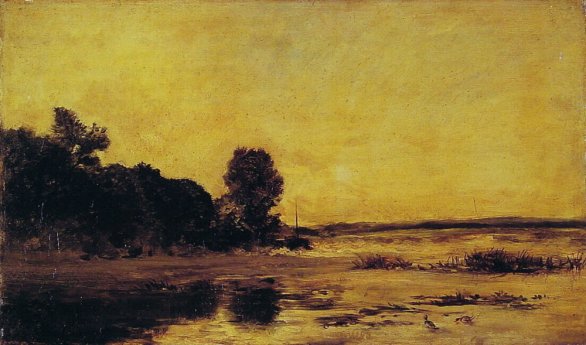 Charles-Francois Daubigny - By the Sea