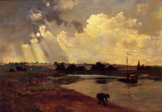 Charles-Francois Daubigny - The Banks of the River