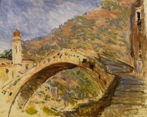 Claude Monet - Bridge at Dolceacqua