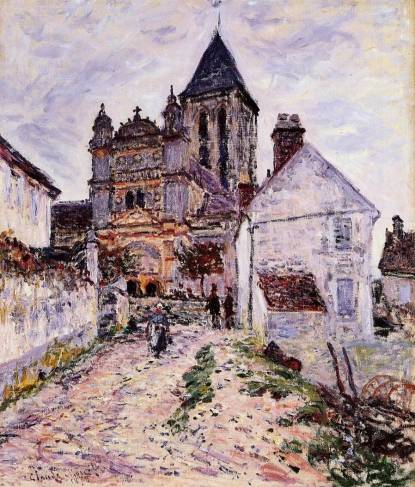 Claude Monet - Church at Vetheuil