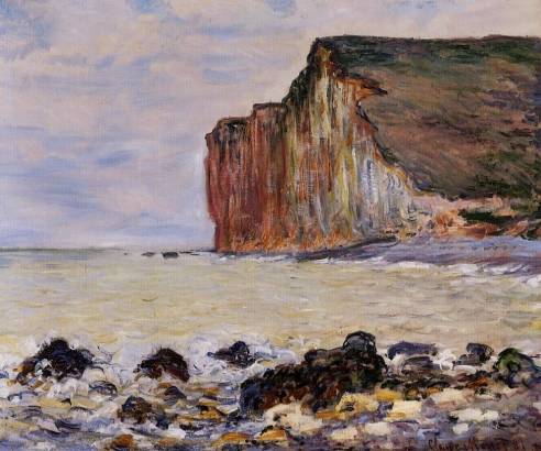 Claude Monet - Cliffs of Les Petites-Dalles