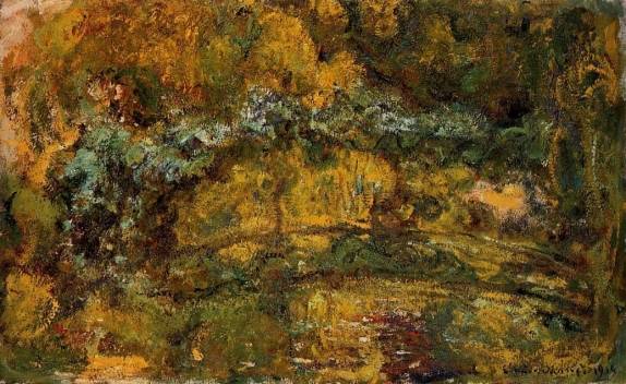 Claude Monet - The Footbridge over the Water-Lily Pone