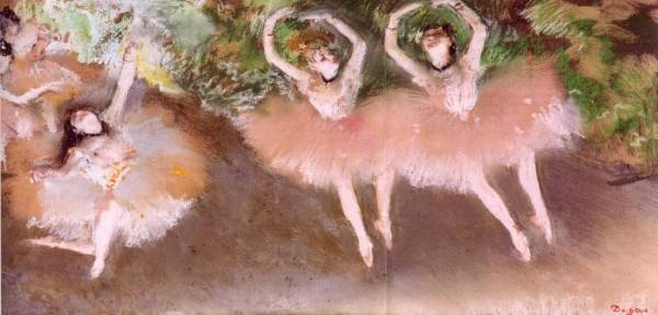 Edgar Degas - Ballet Scene 1