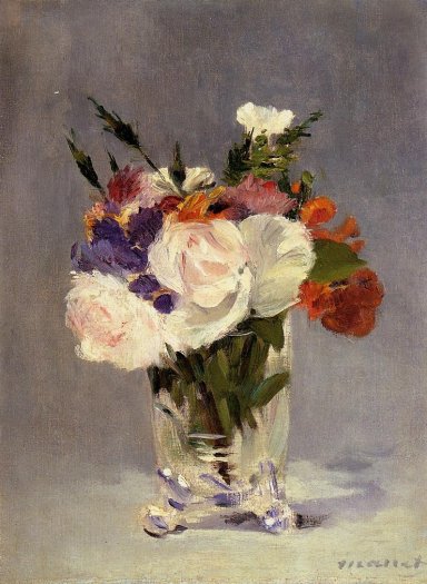 Edouard Manet - Flowers in a Crystal Vase 2