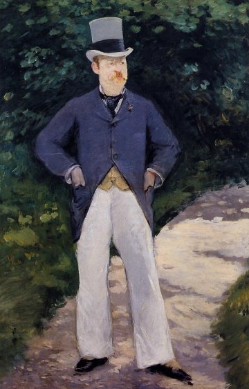 Edouard Manet - Portrait of Monsieur Brun