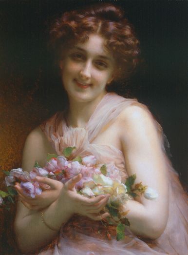 Etienne Adolphe Piot - Flowers