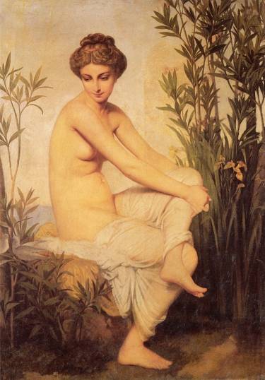 Eugene-Emmanuel Amaury Duval - Ancient Bather