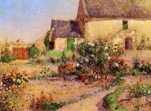 Ferdinand du Puigaudeau - The Garden at Kervaudu