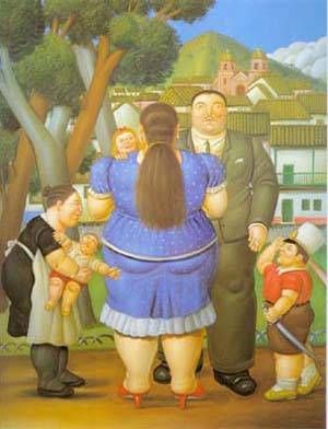 Fernando Botero - A Family