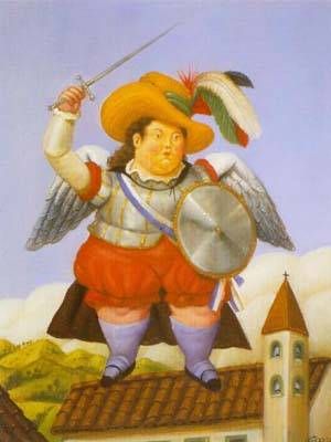 Fernando Botero - Archangel