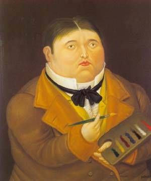 Fernando Botero - Monsieur Ingres