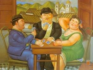 Fernando Botero - The Card Player