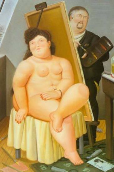 Fernando Botero - The Model