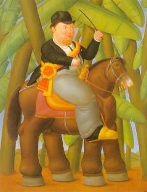 Fernando Botero - The President And First Lady