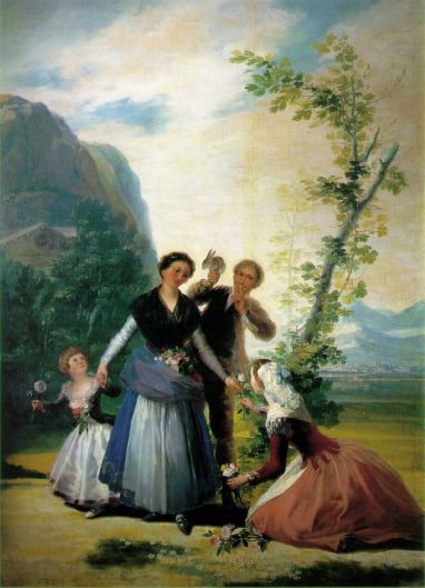 Francisco Goya - Spring (The Flower Girls)