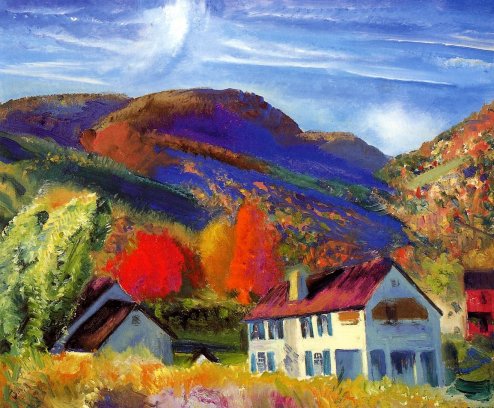 George Bellows - My House, Woodstock