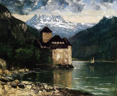 Gustave Courbet - Chateau du Chillon