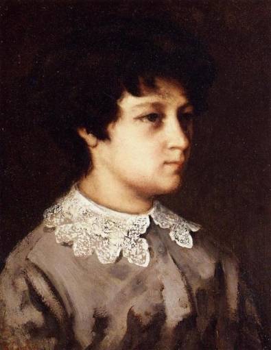 Gustave Courbet - Portrait of a Young Girl from Salins