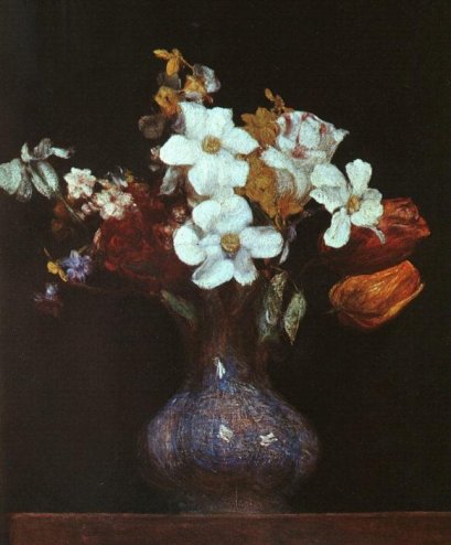 Henri Fantin-Latour - Narcissus and Tulips