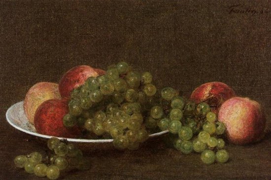 Henri Fantin-Latour - Peaches and Grapes