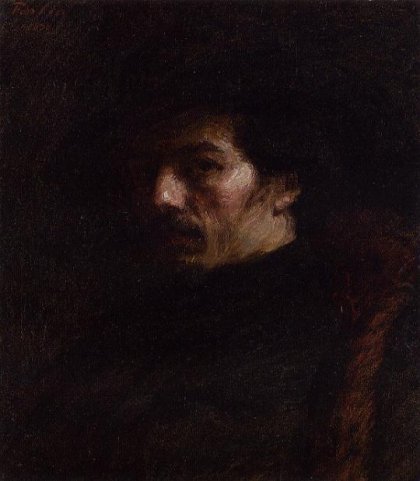 Henri Fantin-Latour - Portrait of Alphonse Legros